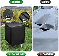 Vista 4 de Cubierta de mesa de preparación al aire libre, 24 pulgadas, impermeable, de acero inoxidable, para patio, cocina, parrilla, barbacoa, mesa