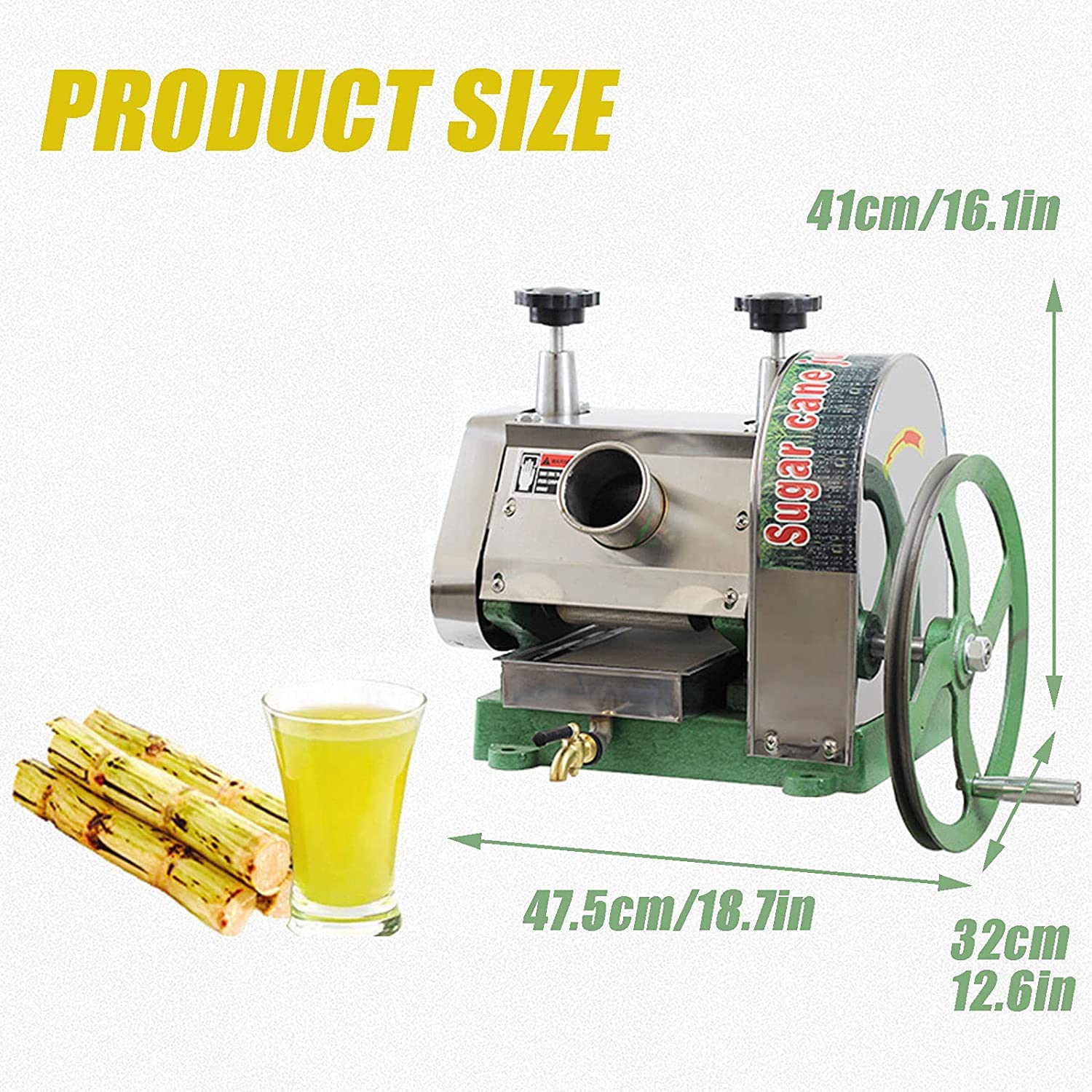 Amazon.co.jp : MNSSRN 商用サトウキビ圧搾機、食品級ステンレス鋼