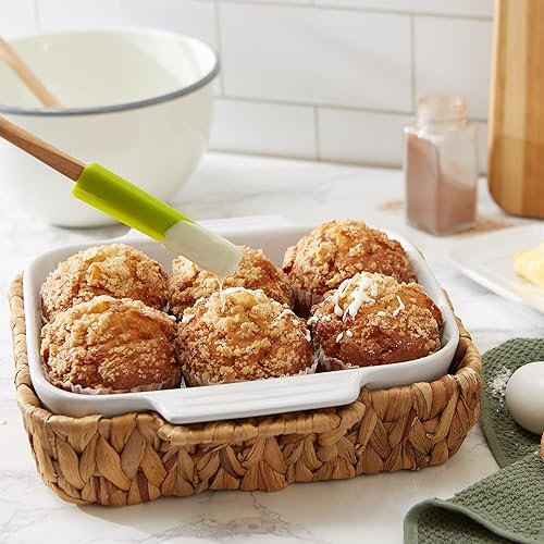 Miniatura 5 de RSVP International Kitchen Tool Collection - Espátula delgada, 11.75 pulgadas, color verde