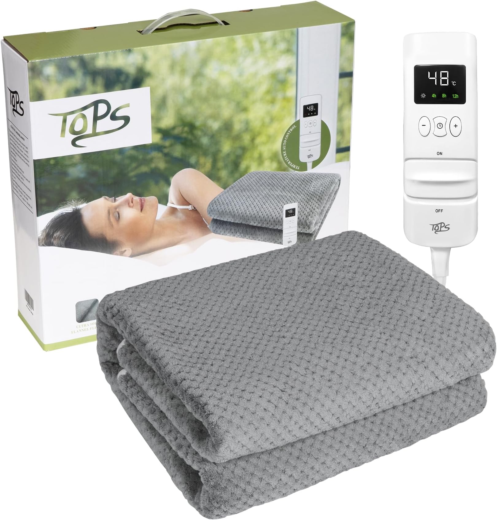 Single Flannel Electric Blanket