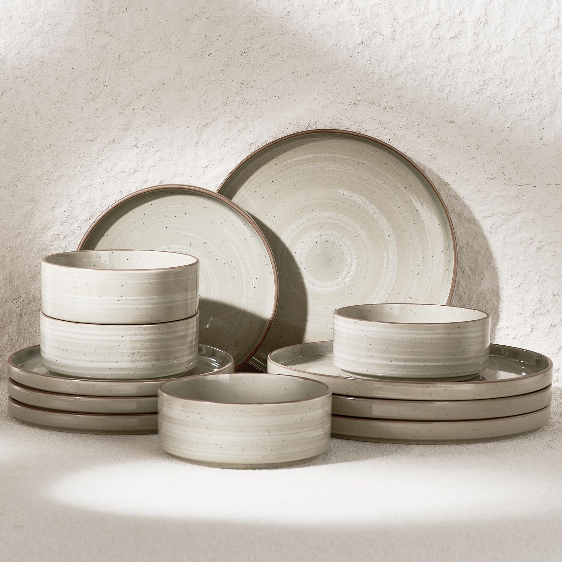 Famiware Stellar 12-Piece Stoneware Dinnerware Set