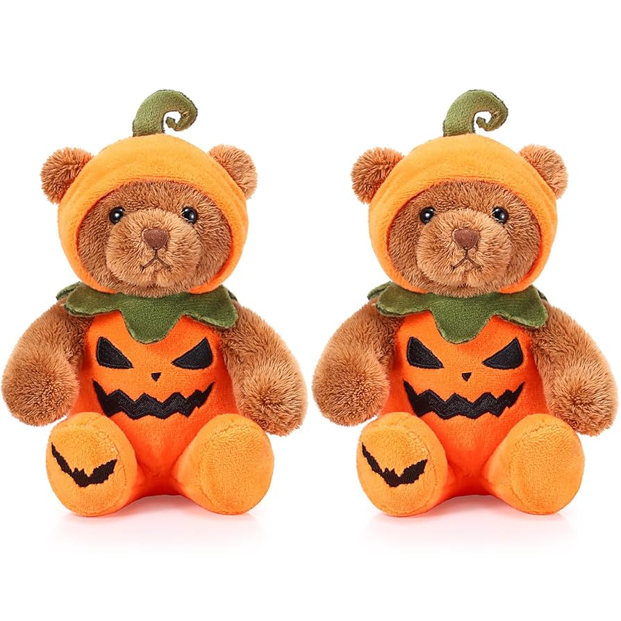 Amazon.co.jp: HyDren 2ピース ハロウィンクマぬいぐるみ ソフト