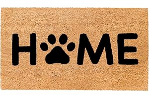 THEODORE MAGNUS Coir Doormat for Outdoor Dogs
