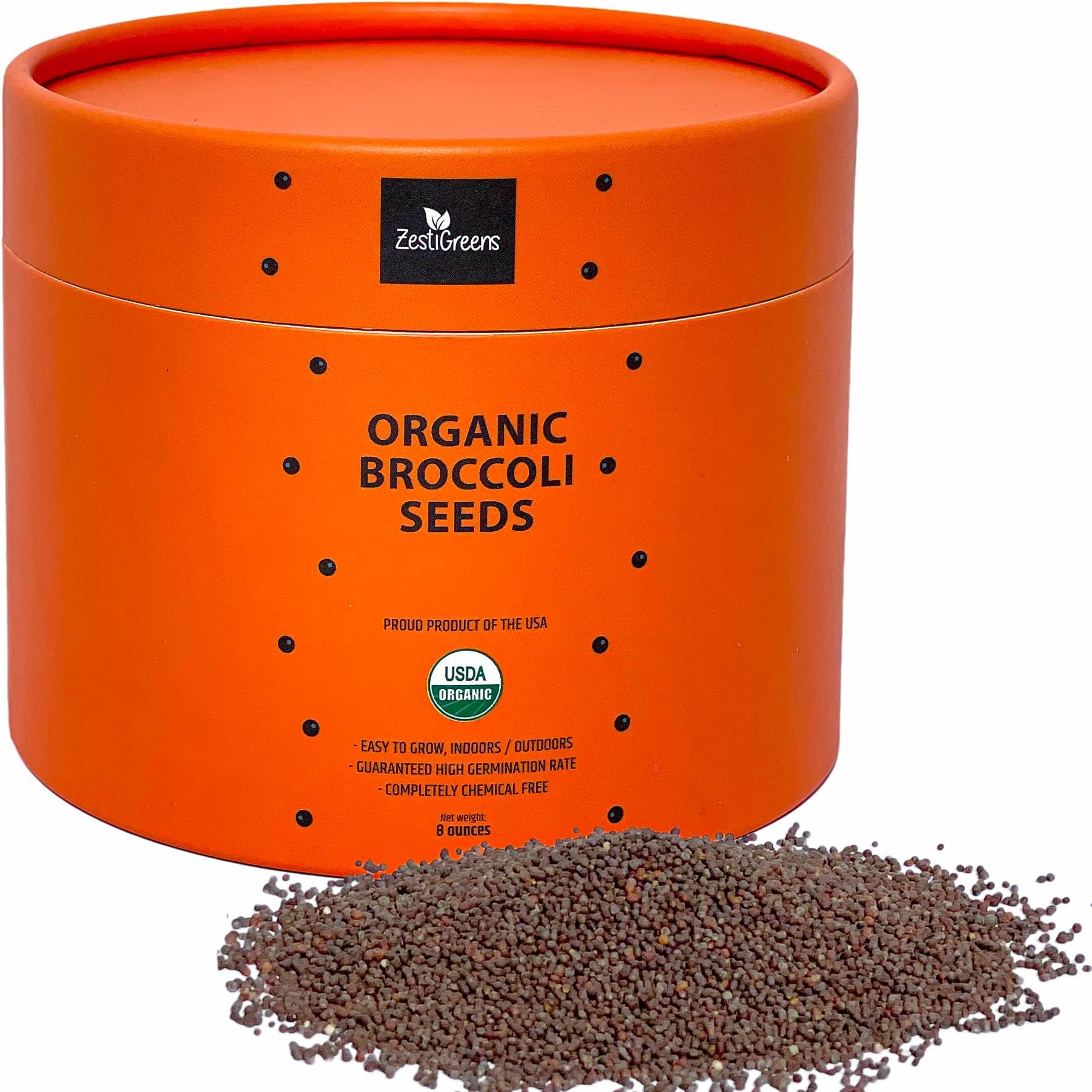 Organic Broccoli Sprout Growing Kit Includes 316