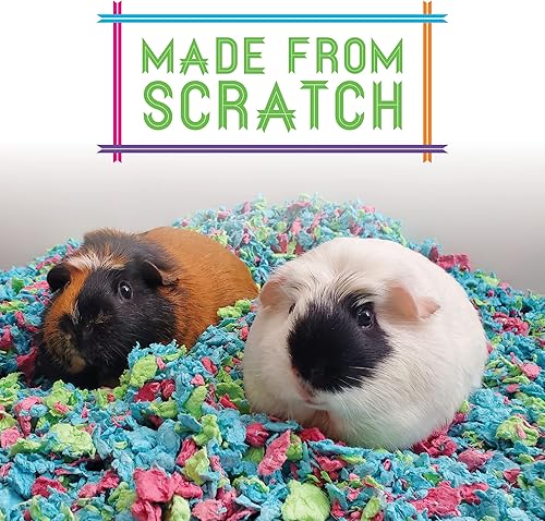 Miniatura 47 de Carefresh - Cama para mascotas pequeñas de papel natural color blanco, 99% libre de polvo con control de olores, 10 L, blanco