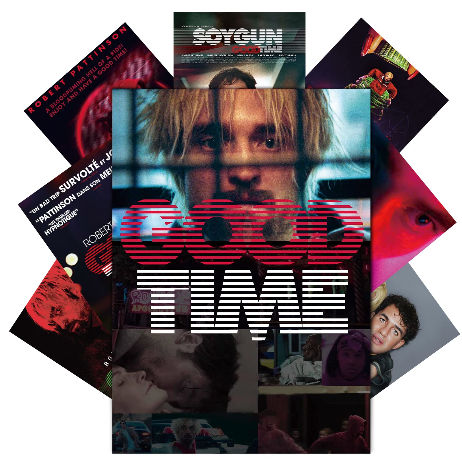 Amazon.co.jp: Good Time ポスター 8枚 アメリカ映画ポスター モダン