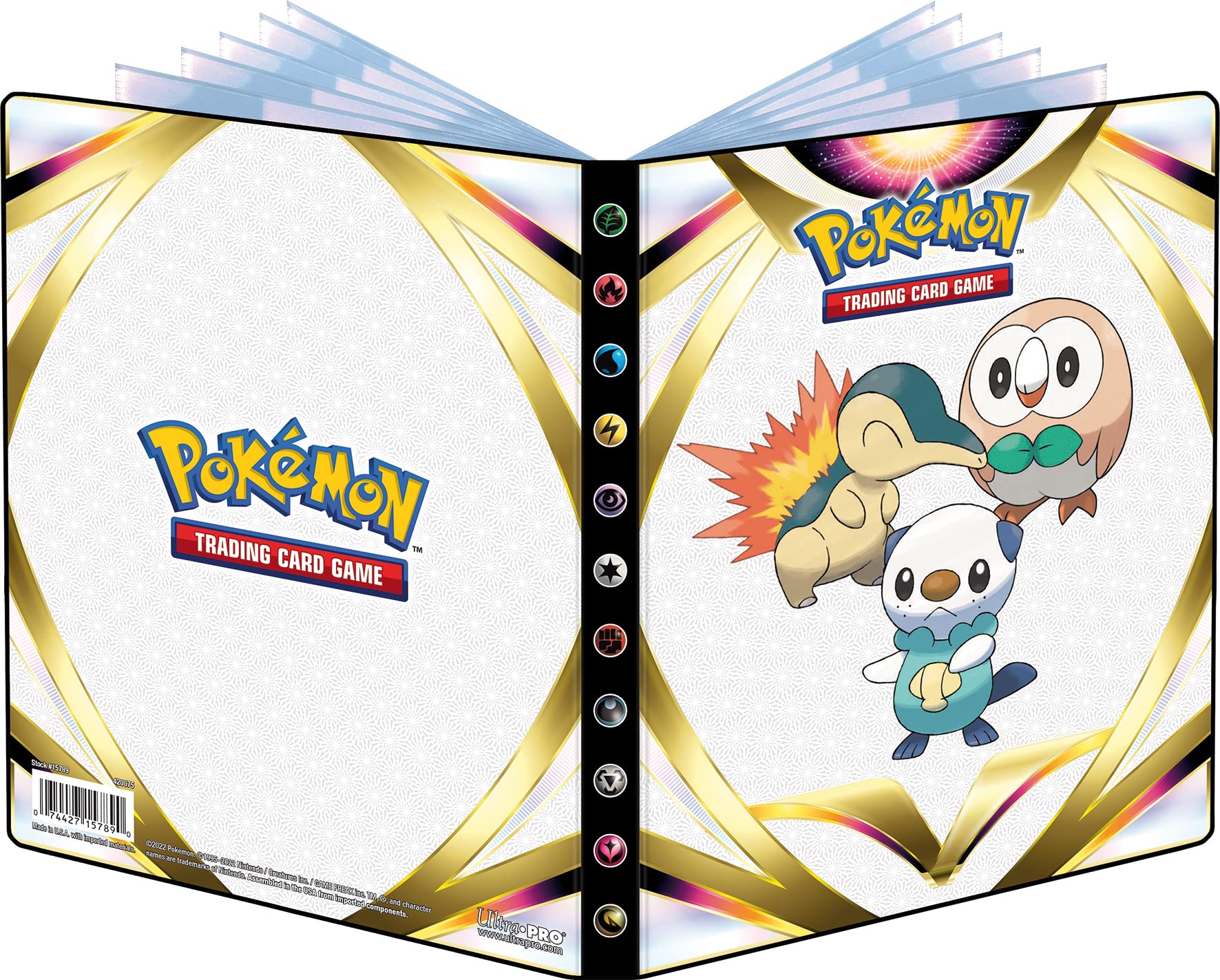 Ultra ProA5 Portfolio | Pokémon Sword & Shield - Radiant Stars (EB10) - Capacity: 80 Cards | Trading Cards | Accessories | Ages 6+
