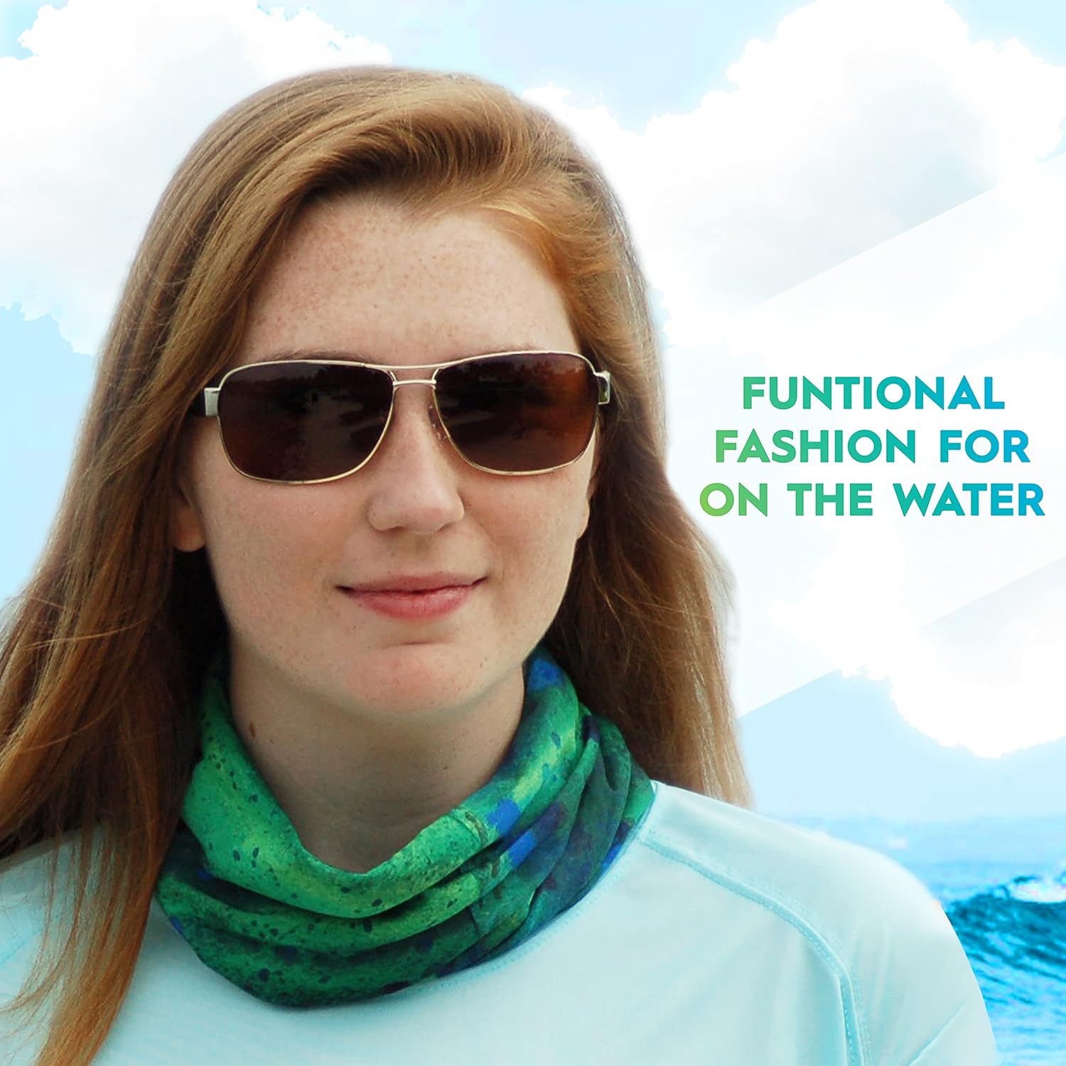 Flying Fisherman unisex-adult Pull on Sun Protection for Face & Neck - Image 5