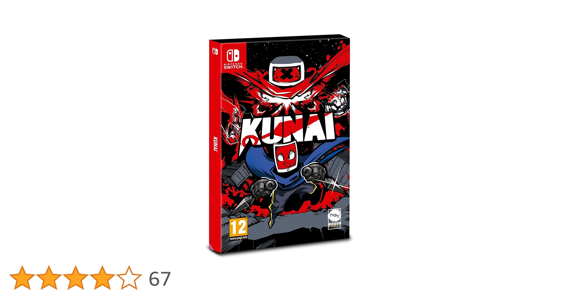 Kunai クナイ　日本非発売 スィッチ KUNAI (Nintendo Switch) – J2Games
