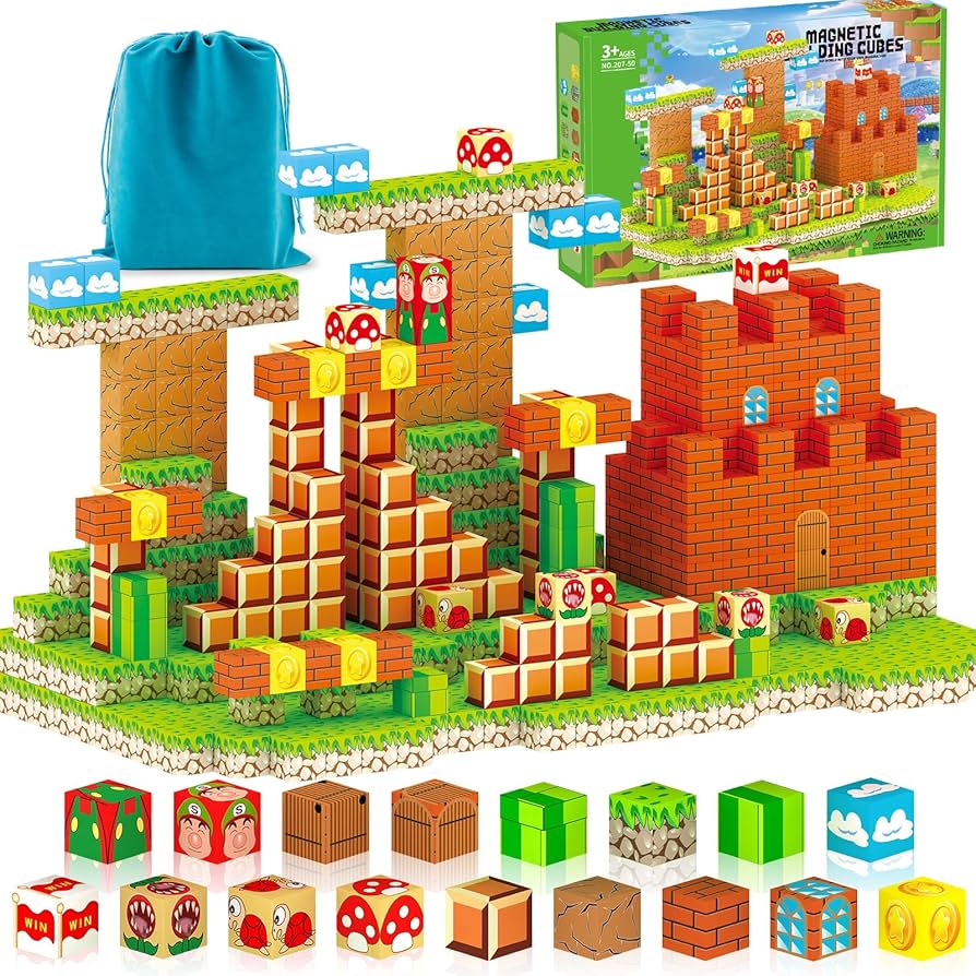 Magnetic Blocks 150PCS For Kids, Building Toys For Boys