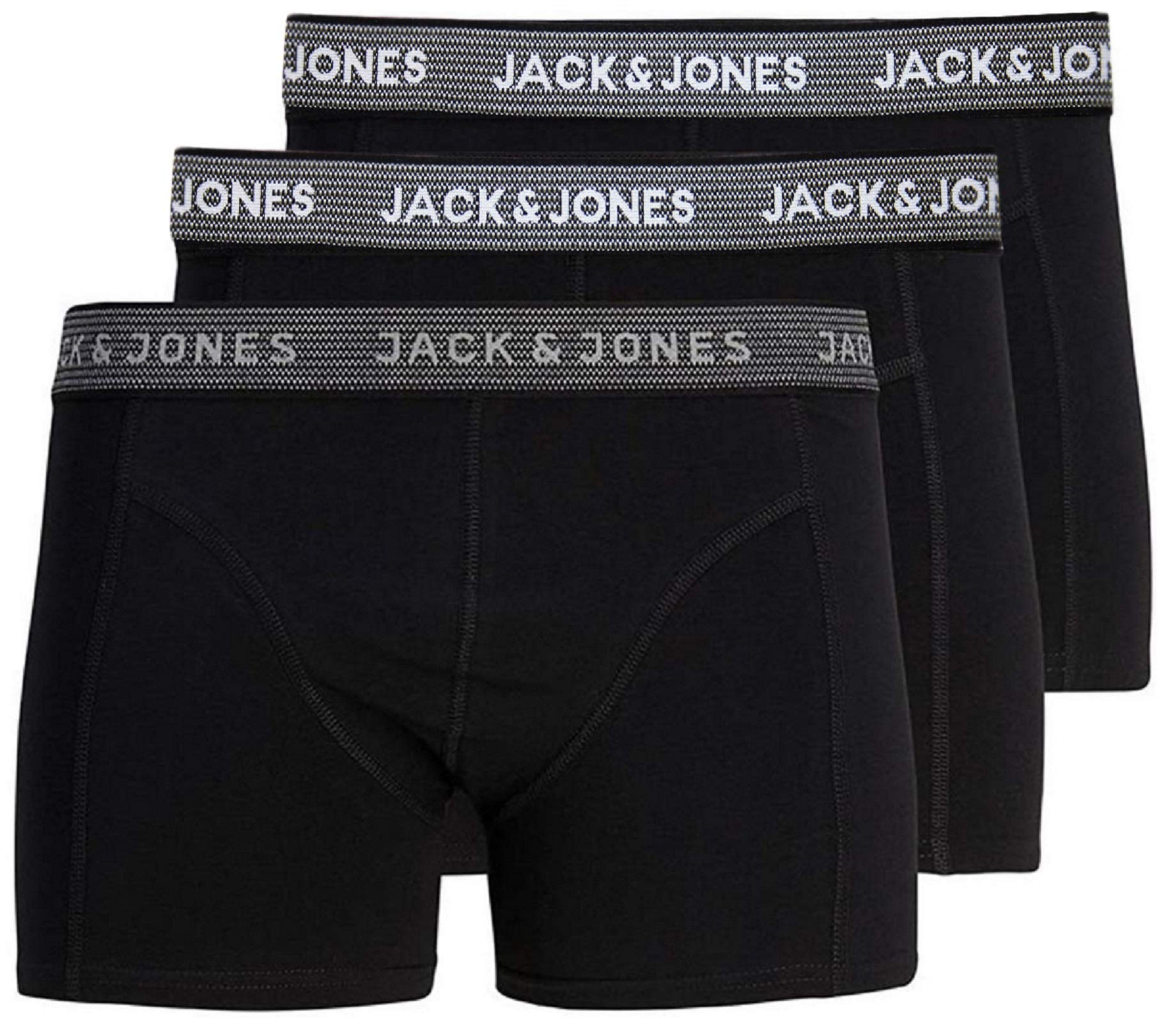 JACK & JONES men's plain boxer shorts - Green - M