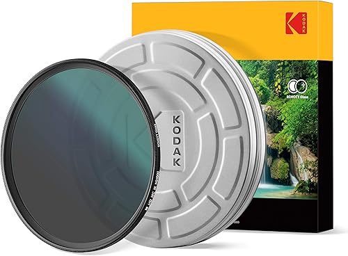 KODAK Filtro Schott Glass IR de densidad neutra 1000 de 1.929 in Super Slim impermeable pulido nano multicapa 16 capas Evita la sobreexposición