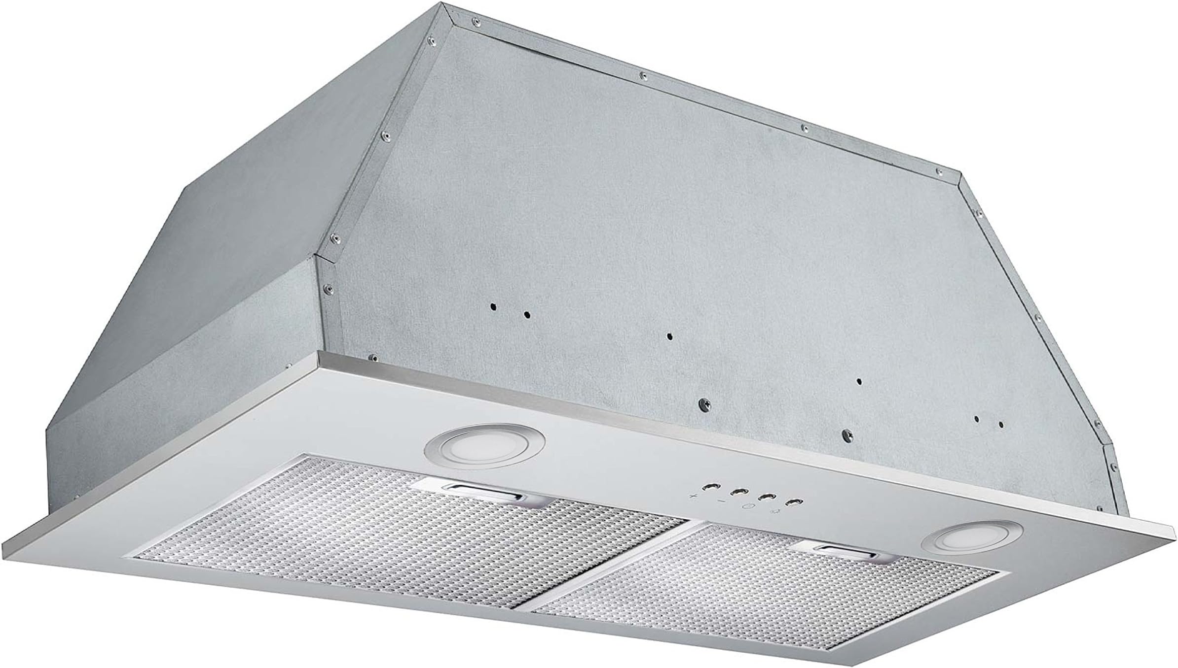AnconaAN-1362 Inserta Plus 28” 420 CFM Ducted Built-in Range Hood in Stainless Steel