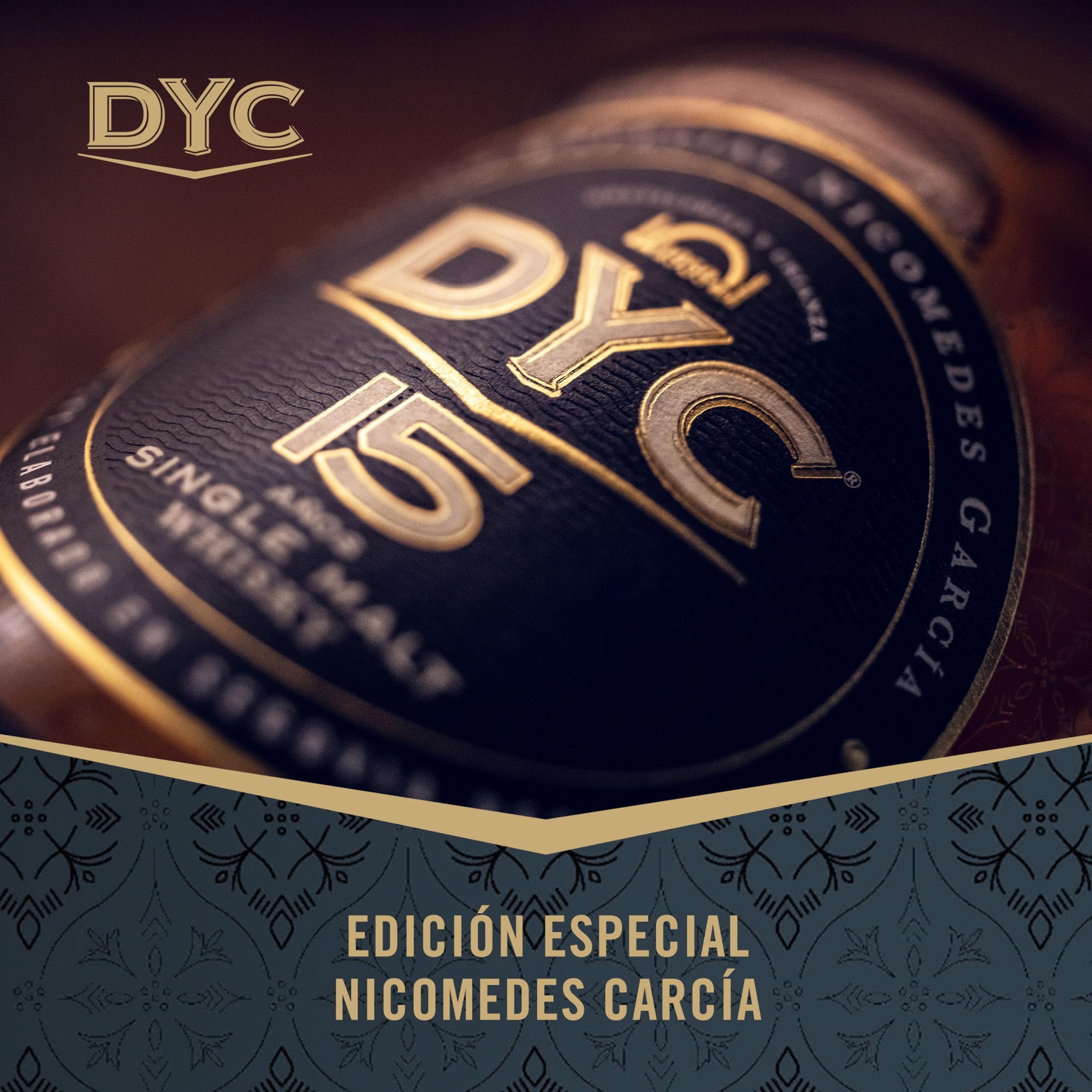 DYC 15 Años Whisky Single Malt Colección Maestros Destiladores 70cl