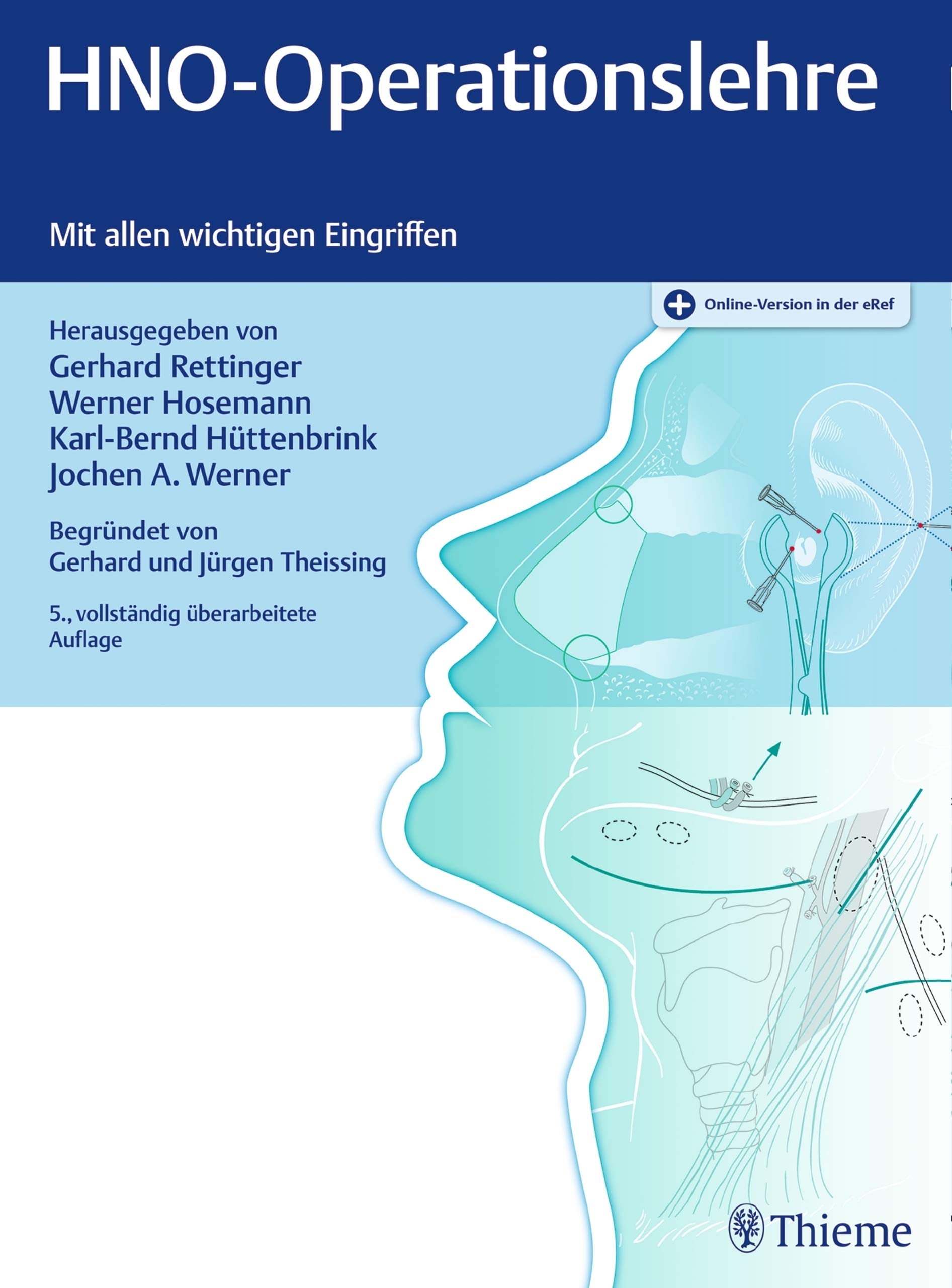 HNO-Operationslehre: Mit allen wichtigen Eingriffen