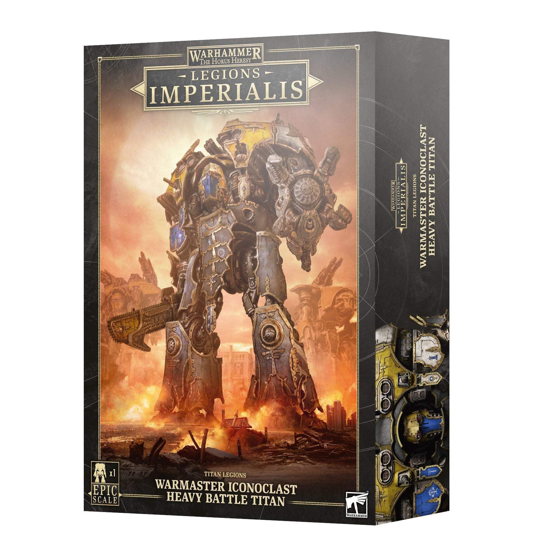 Warhammer Games Workshop Horus Heresy - Legions Imperalis - Adeptus Titanicus: Warmaster Iconoclast Heavy Battle Titan [Epic Scale]