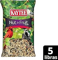 Vista 12 de Kaytee Nut & Fruit - Semilla de ave silvestre, 5 lb