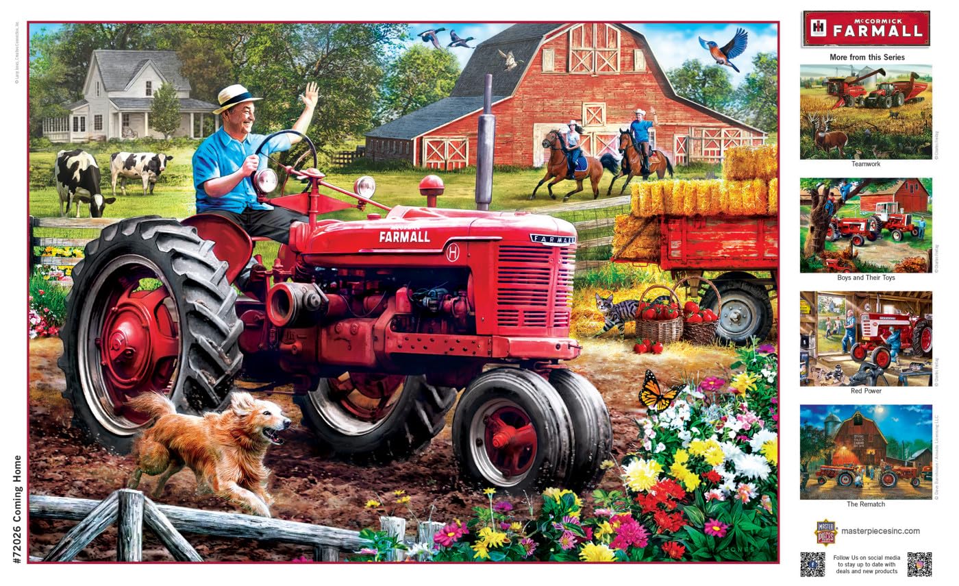 Masterpieces Puzzle 1000 elementów dla dorosłych, rodziny lub dzieci - powrót do domu - 49 cm x 68 cm