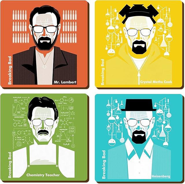 Breaking Bad Coaster Set (4)