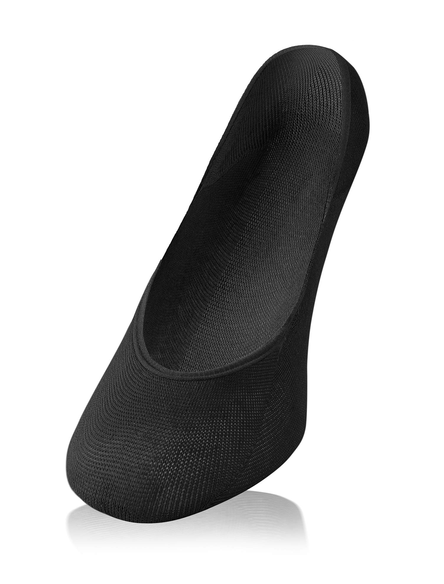 Sesto Senso6 Pairs Ultra Low Cut No Show Liner Socks Cotton Ladies Seamless Invisible