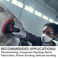 Vista 6 de 3M Xtract Net Disc 710W, 320+, 6 pulgadas, Die 600Z, Paquete de 50 Discos de Lijado con Gancho y Bucle, Virtualmente Libre de Polvo, Opción Premium