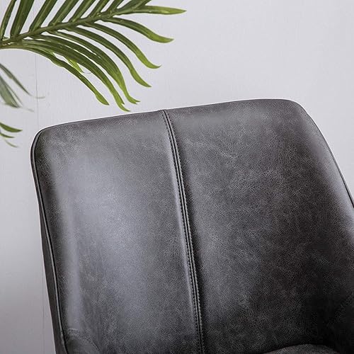 Miniatura 4 de Sillas de sala de cuero sintético, sillas de comedor