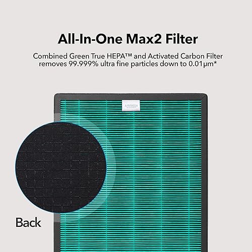 Miniatura 3 de Coway Airmega Icon True HEPA Purificador de aire con control de calidad del aire automático indicador de filtro y cargador de dispositivo