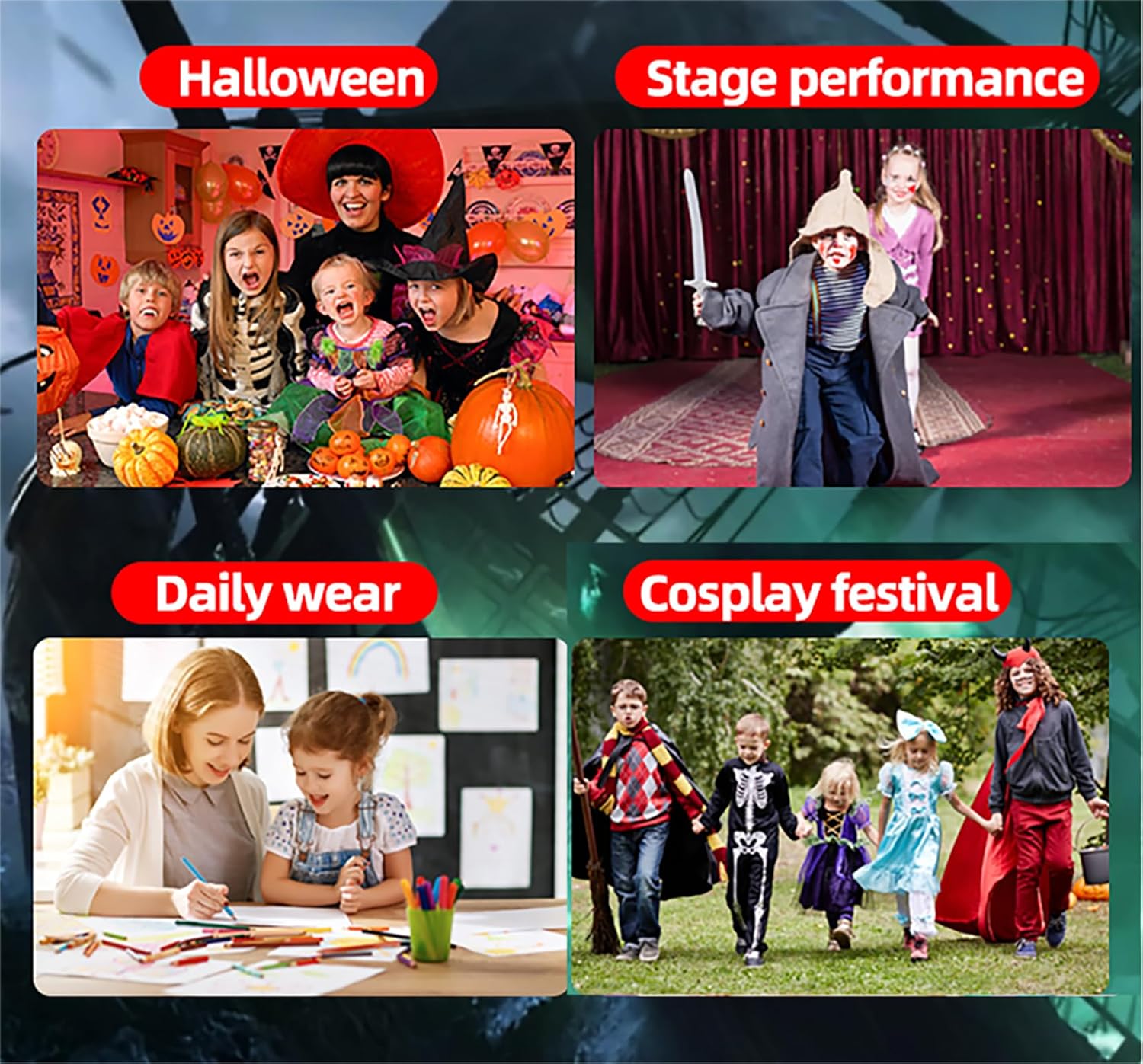 Boys Medieval Pirate Shirt,Kids Pirate Costume,Ruffled Long Sleeve Renaissance Tops for Halloween Party Cosplay - Image 5