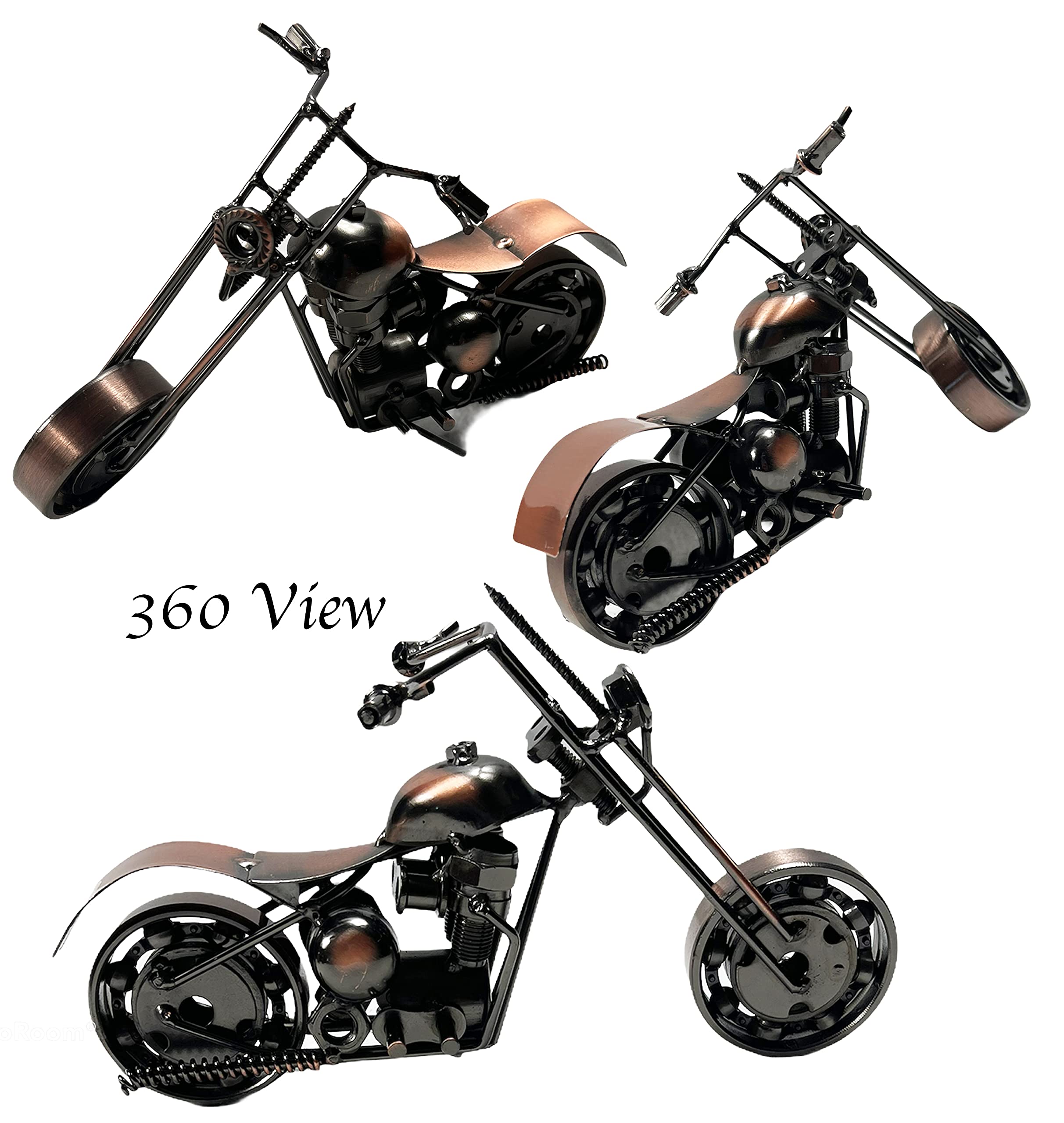 デジタル所さん⭐ハンドメイド メタルバイク アメリカンチョッパー