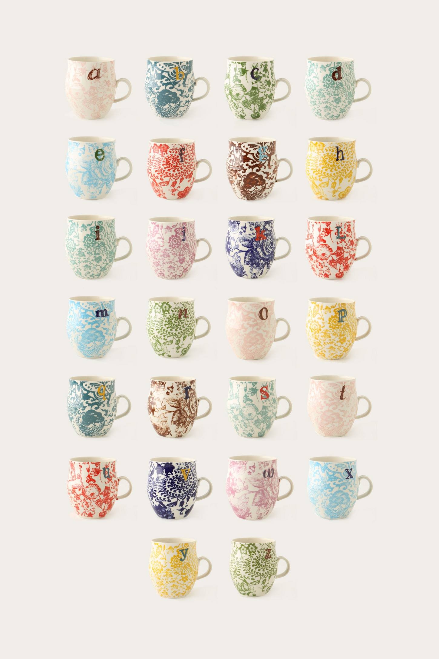 Amazon.co.jp: 【anthropologie】アンソロポロジー イニシャルMUG 
