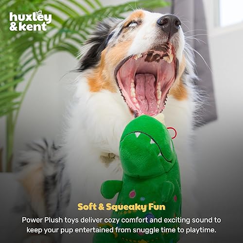 Miniatura 7 de Lulubelles Power Plush  Tree Rex Dino (L)  Juguete navideño para perros con chirriante  Divertido regalo para perros  Divertido, duradero y seguro