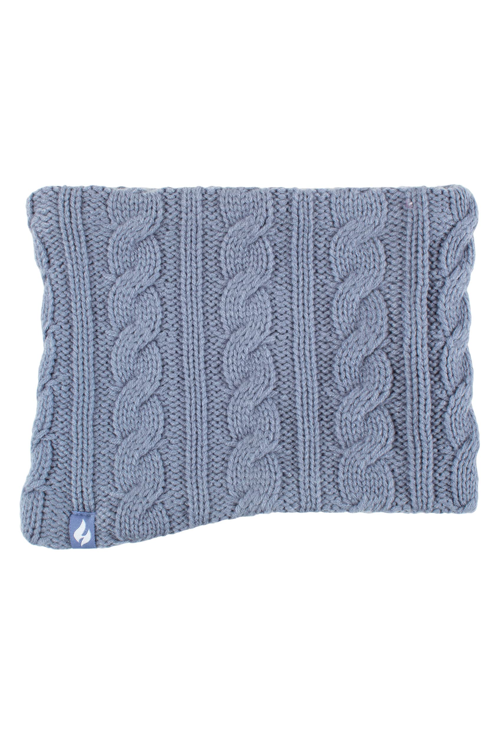 Heat Holders Ladies 1 Pack 3.5 Tog Heatweaver Yarn Neck Warmer (One Size, Dusky Blue)