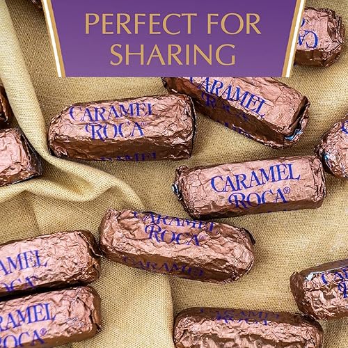 Miniatura 7 de Bote de Roca de caramelo con sal marina de almendra Roca de 10 onzas