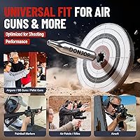 Vista 3 de Cartuchos de CO2 12G sin rosca, cartuchos de CO2 pistola BB, pistola BB de CO2, pistola de CO2 Airsoft y marcadores de paintball C02, ajuste cómodo