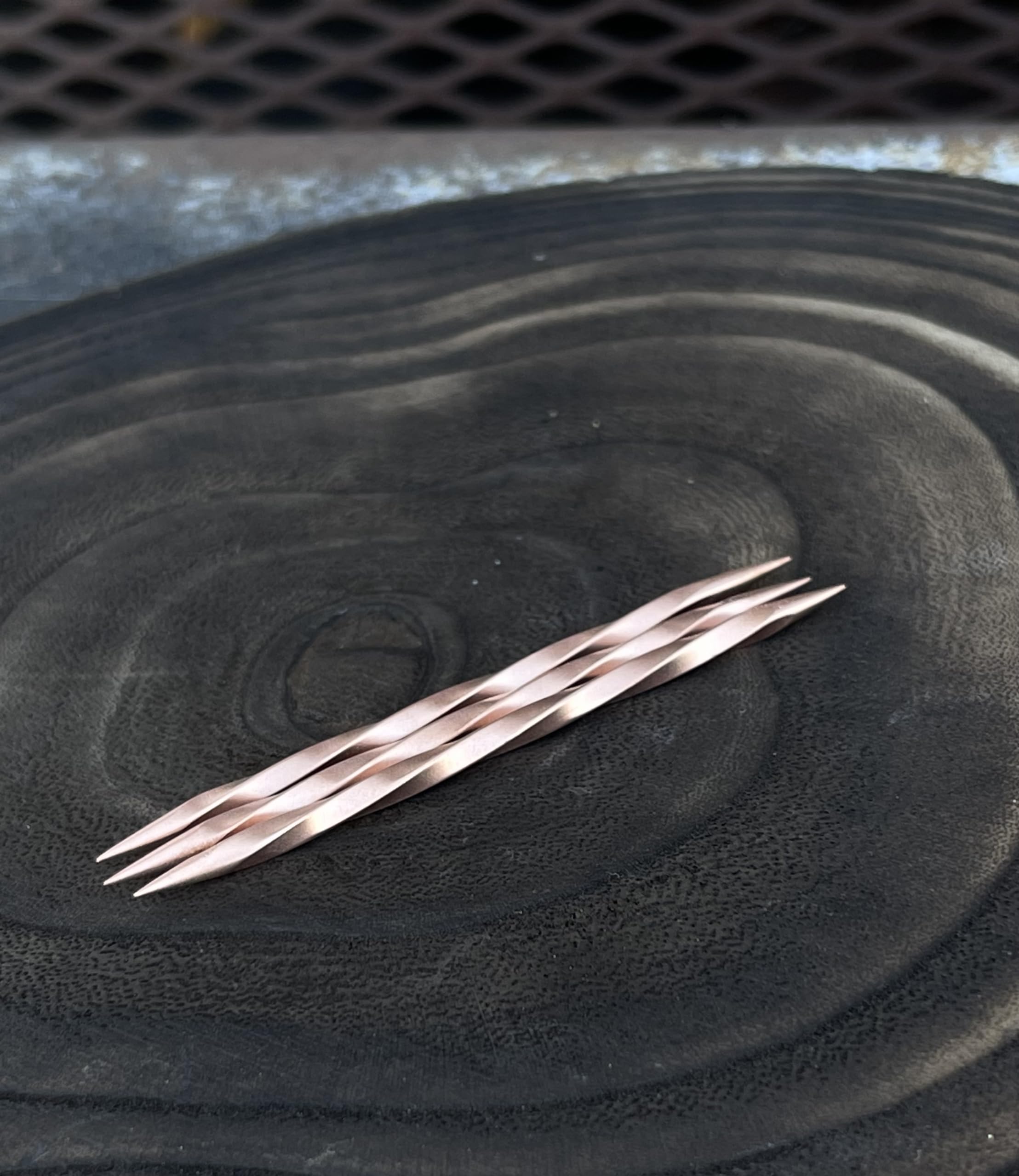 Cowboy toothpick - Copper Metal Toothpick (Multipack) (Pack of 3)