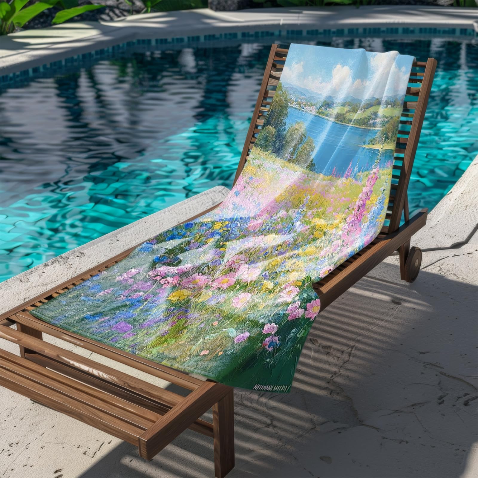 Telo Mare Microfibra 210x230 Fiume Blu Telo Spiaggia Grande Antisabbia,XXL Asciugamano Mare, Asciugatura Rapida, Stuoia Spiaggia Leggero E Portatile