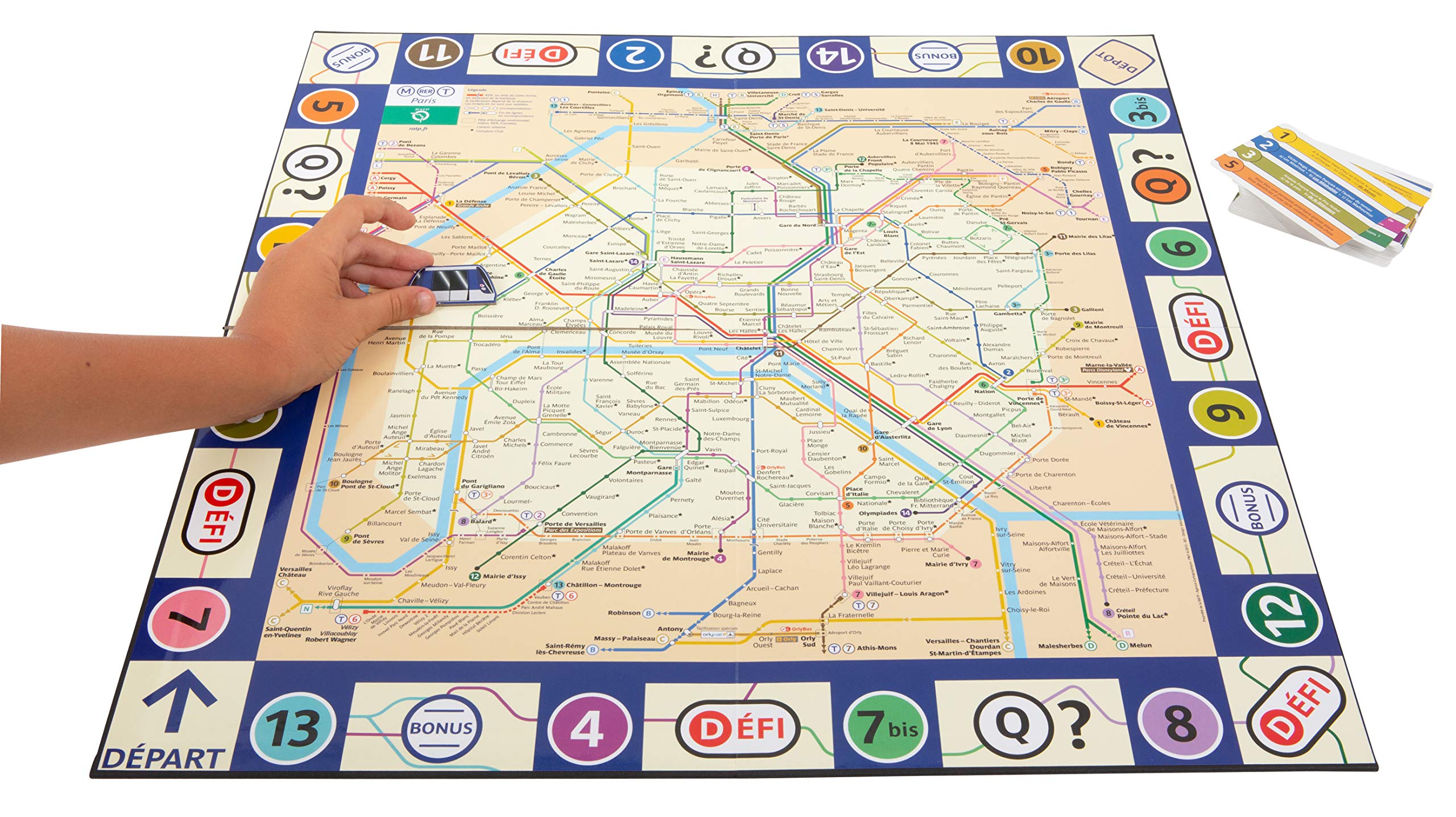 Image secondaire de Le Métropolitain - Jeu de Société Parisien pour Toute la Famille