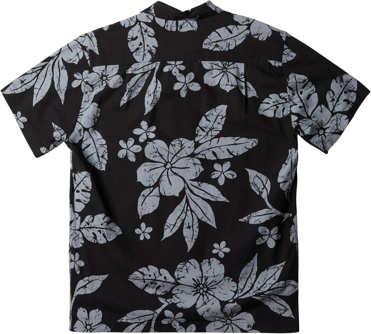 Quiksilver Men's Aqua Flower Button Up Collared Shirt