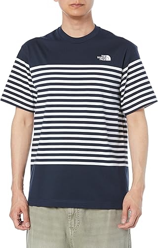 Amazon | [ザ・ノース・フェイス] S/S Panel Border Tee