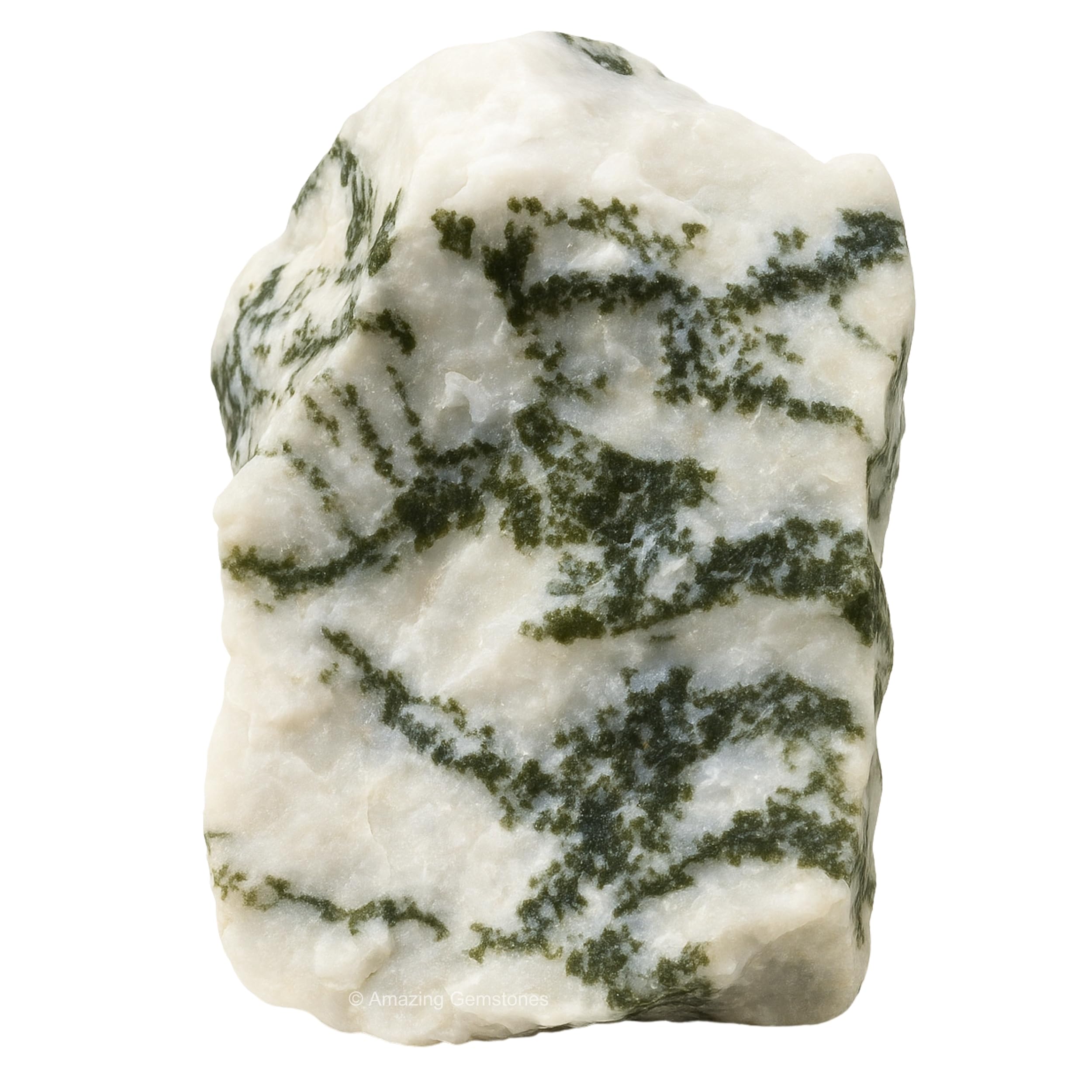 Tree Agate Crystals and Healing Stones, 1 Piece Raw