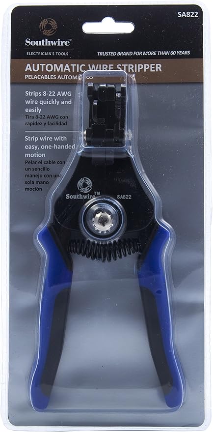 Alicate Pelacables Automático Southwire SA822 8-18 AWG miniatura 2