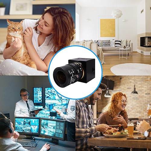 Miniatura 5 de QILOVE Cámara USB 1080P 0.110-0.472 in Zoom Lente Webcam con H.264 Iluminación baja IMX323 Sensor Full HD Cámara para Windows Android Linux MacOS