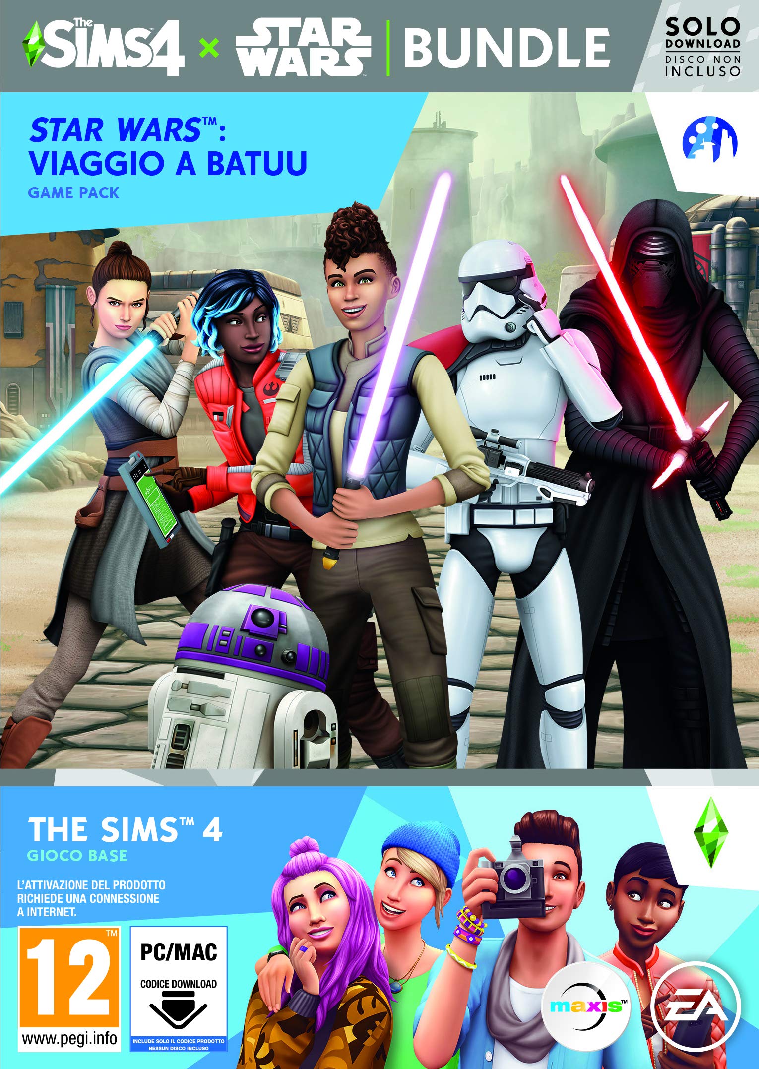 The Sims 4 Star Wars Viaggio a Batuu extension jeu PC EA