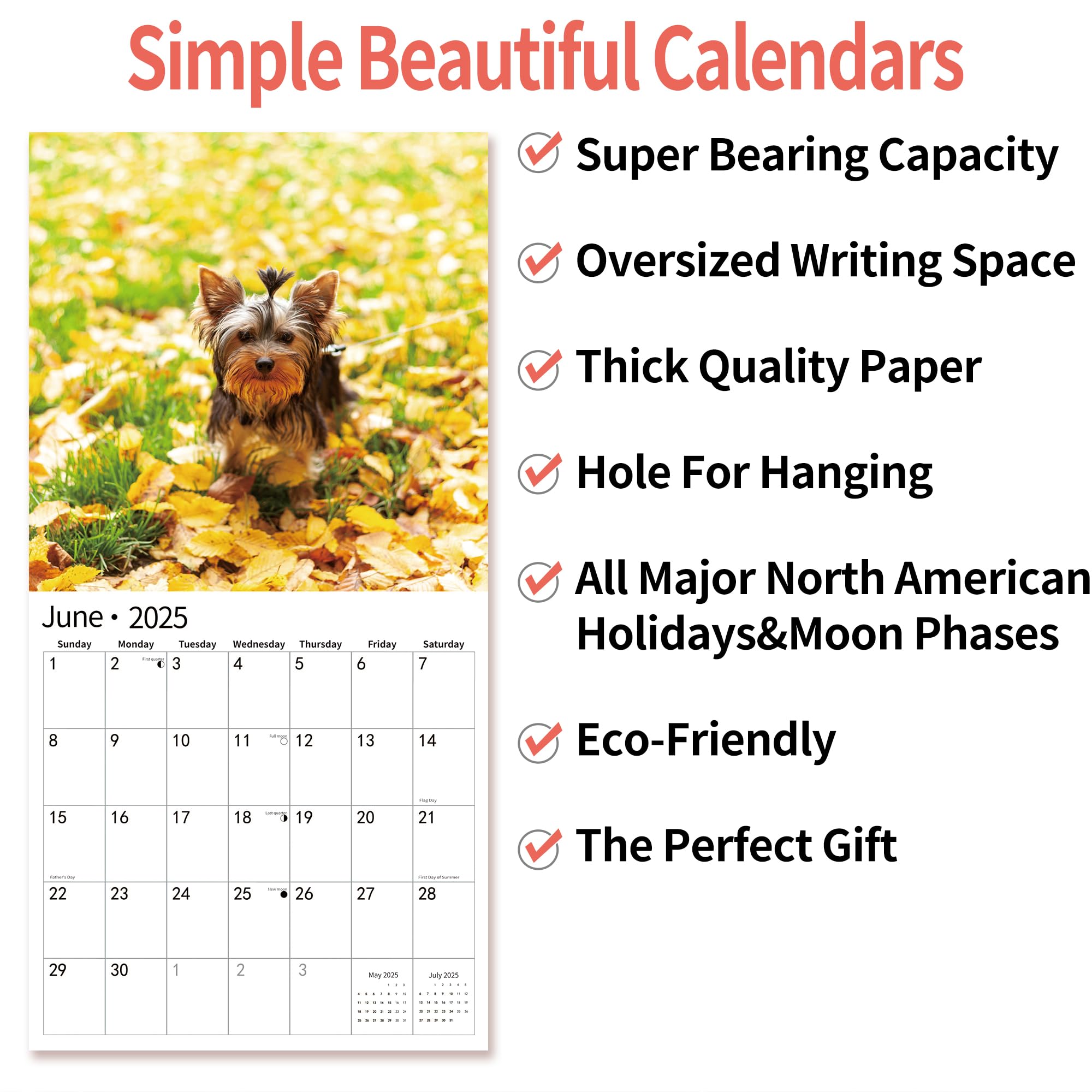 Amazon.com: 2024 2025 Wall Calendar,Calendar 2025, November 2024 - December 2025, Wall Calendar Yorkshire Terrier Puppies, 12 amazon-com-2024-2025-wall-calendar-calendar-2025-november-2024-december-2025-wall-calendar-yorkshire-terrier-puppies-12-x-24-opened-full-page-months-thick-sturdy-paper-for-gift-kids-teen-calendar-office-products