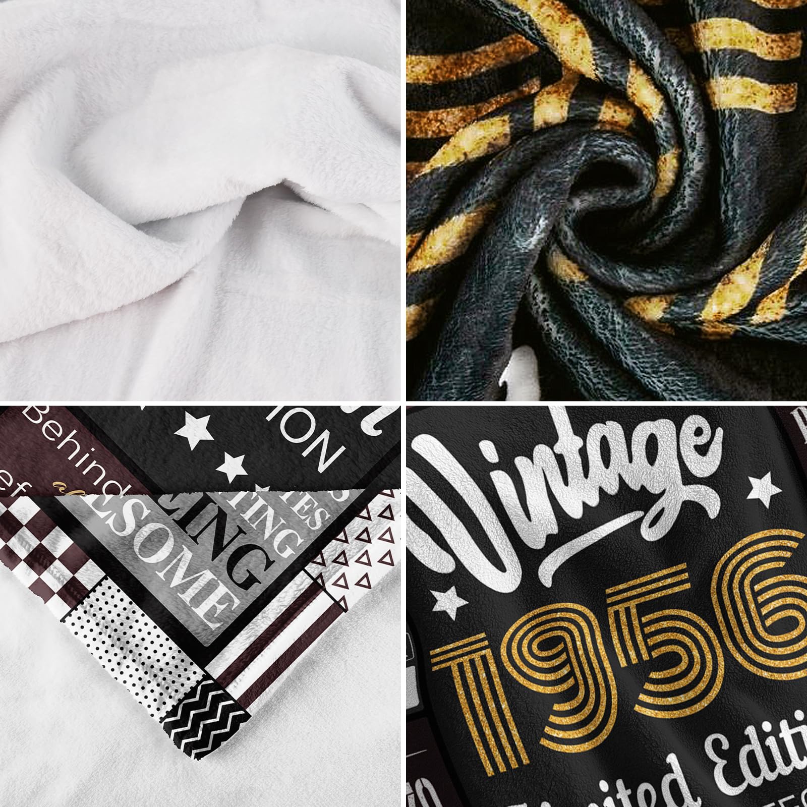 70th Birthday Gifts for Men, 70 Year Old Birthay Blanket Gifts for Men 70th Birthday Gift Ideas