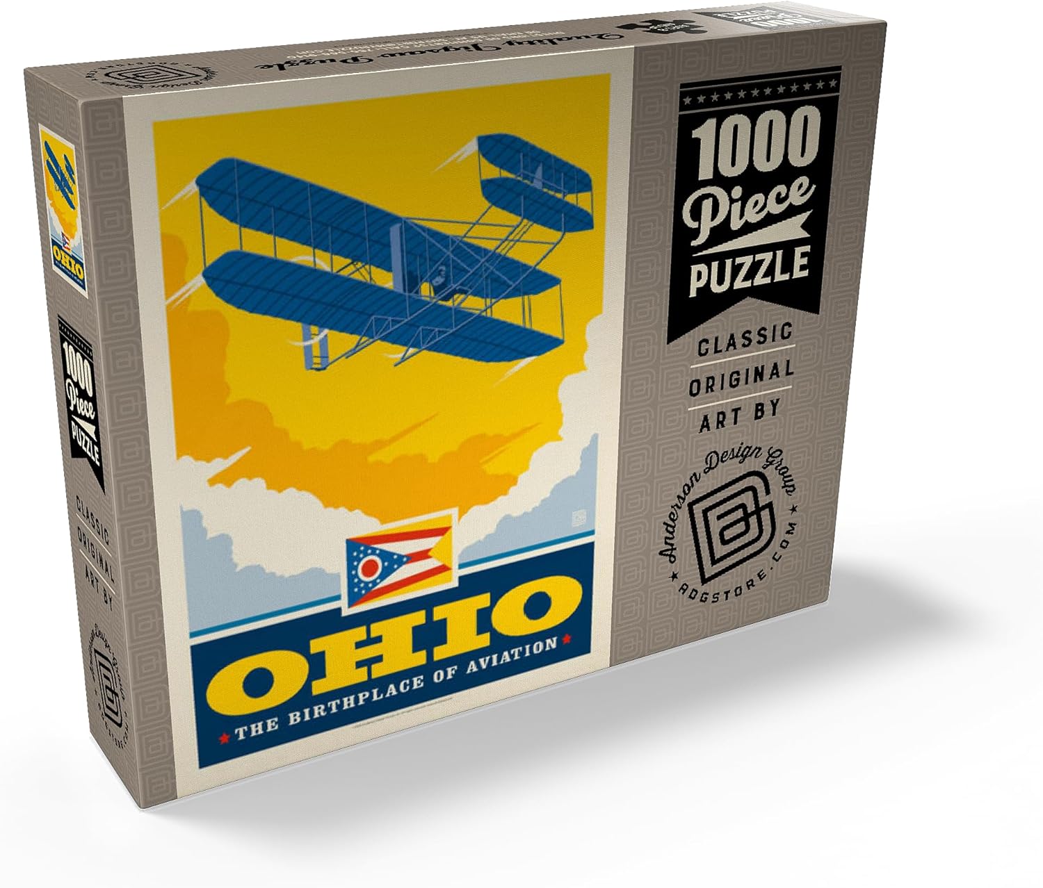 MyPuzzle Ohio: The Birthplace of Aviation - Premium 1000 Piece Jigsaw Puzzle for Adults