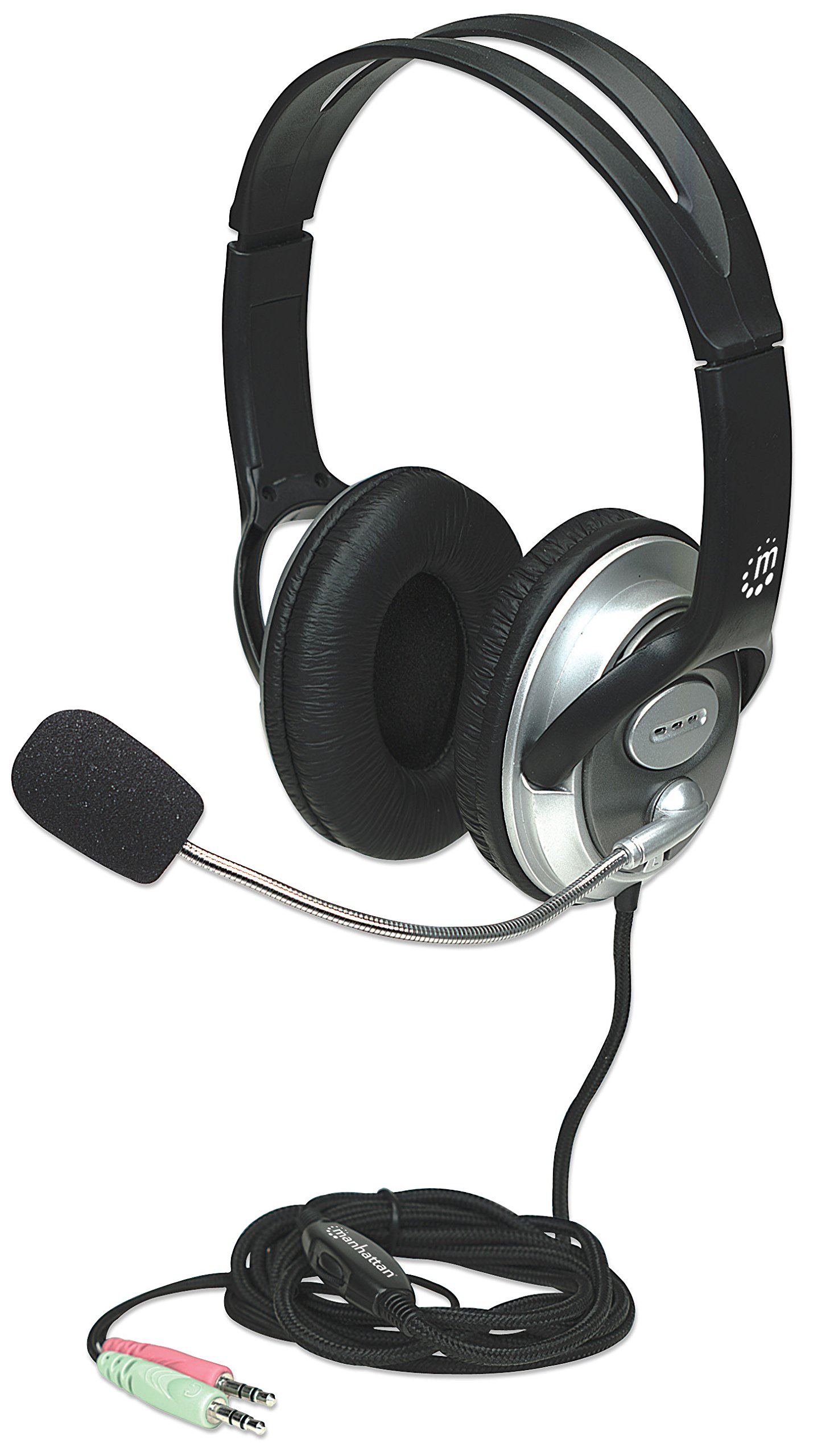 American classic equipment headset 1インチ Amazon.com: MANHATTAN Headset with Microphone – with 8 ft Long