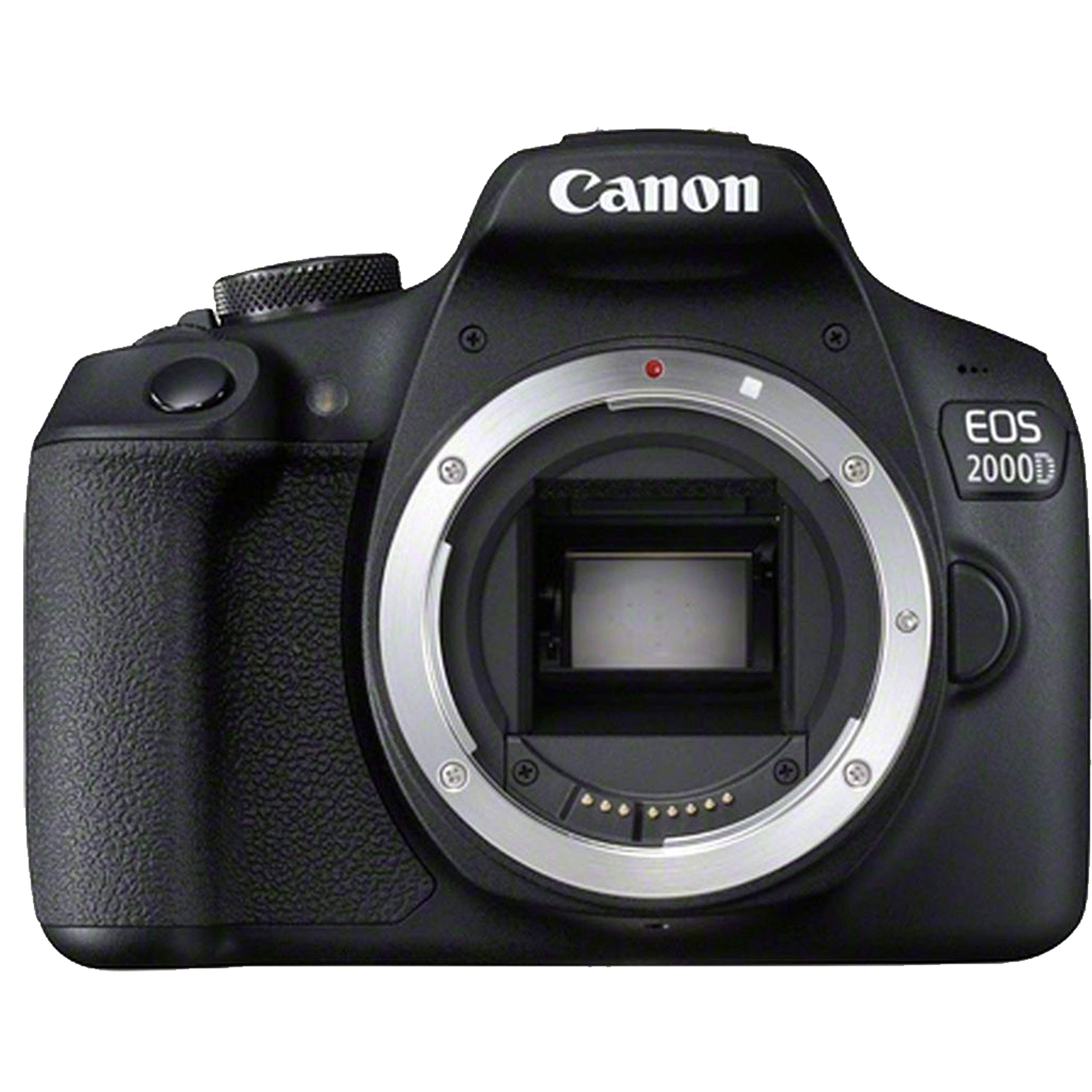 Canon EOS 2000D / Rebel T7 DSLR Camera Body Only (No Lens) + Canon Case + 32GB SD Card (13pc Bundle) (Renewed)
