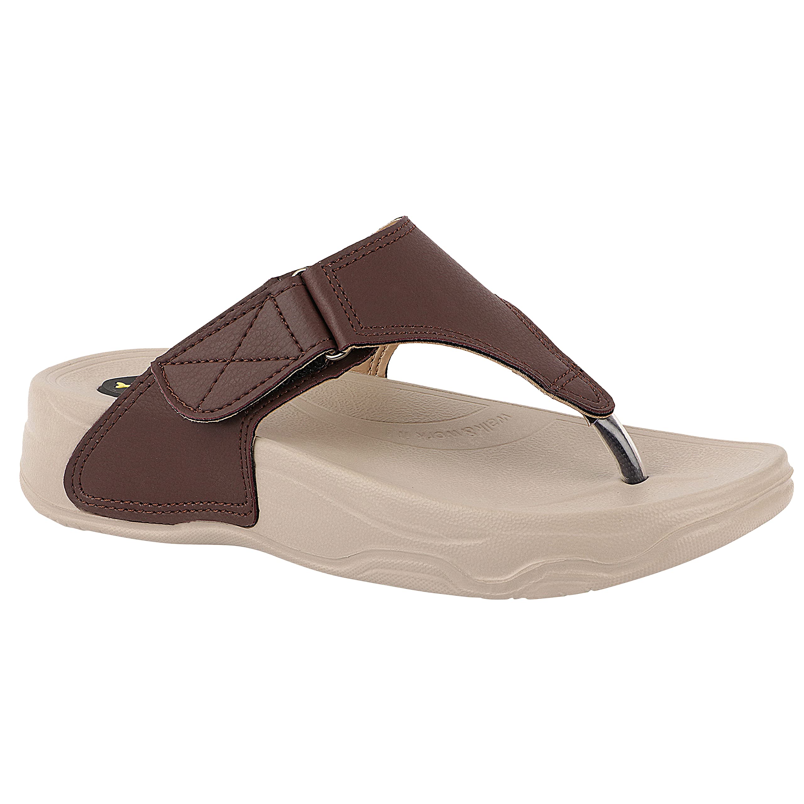 WELCOME Womens Brown Flip-Flop-4 Kids UK (LF 13) (B0982ZNPT7) Amazon Price History, Amazon Price Tracker