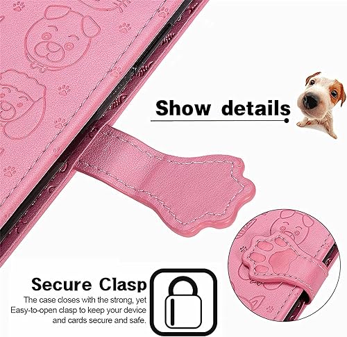 Miniatura 5 de Phone Case for Xiaomi Redmi K40 Pro Gaming 5G, Magnetic Closure Kickstand Credit Card Slots Protective Cover for Xiaomi Redmi K40 Pro Gaming 5G